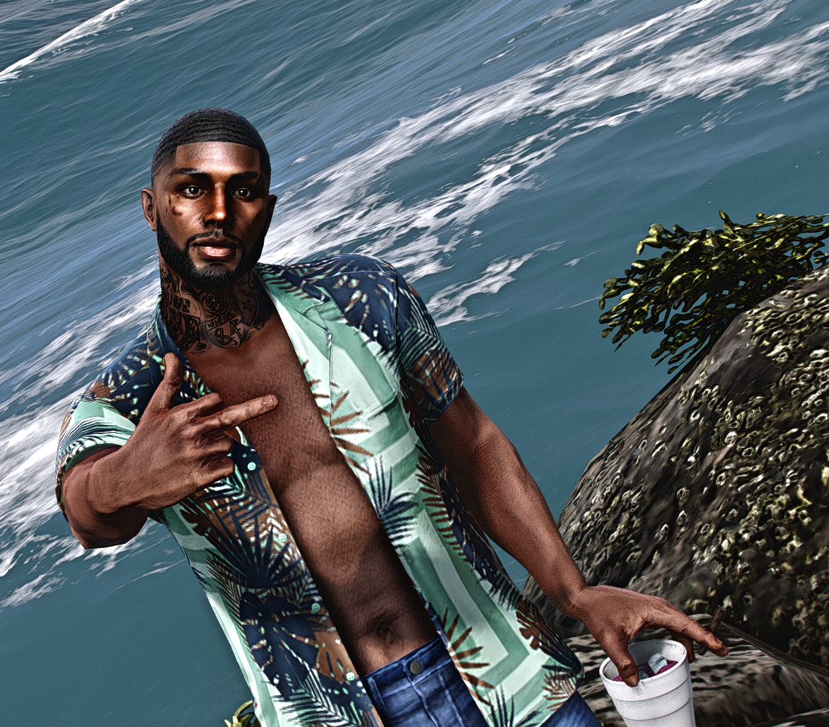 "Big Texas" Face Skin